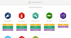 Desktop Screenshot of demo.dj-extensions.com