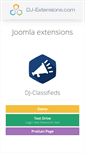 Mobile Screenshot of demo.dj-extensions.com