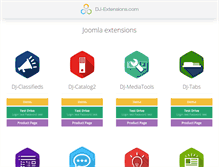 Tablet Screenshot of demo.dj-extensions.com